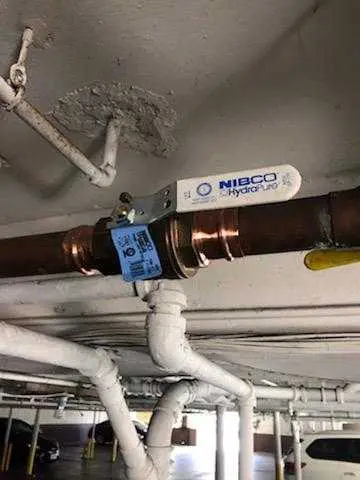 Copper pipe repair and valve work for Backflow Testing in Clay